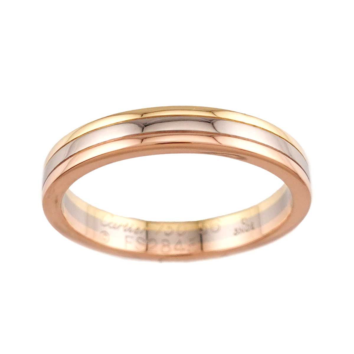 Cartier Vendome 56 Ring 18k YG WG PG Suri Gold 750 — view 2