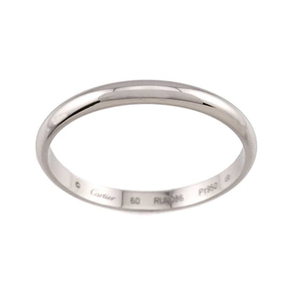 Cartier Classic 60 Ring Pt Platinum — view 2