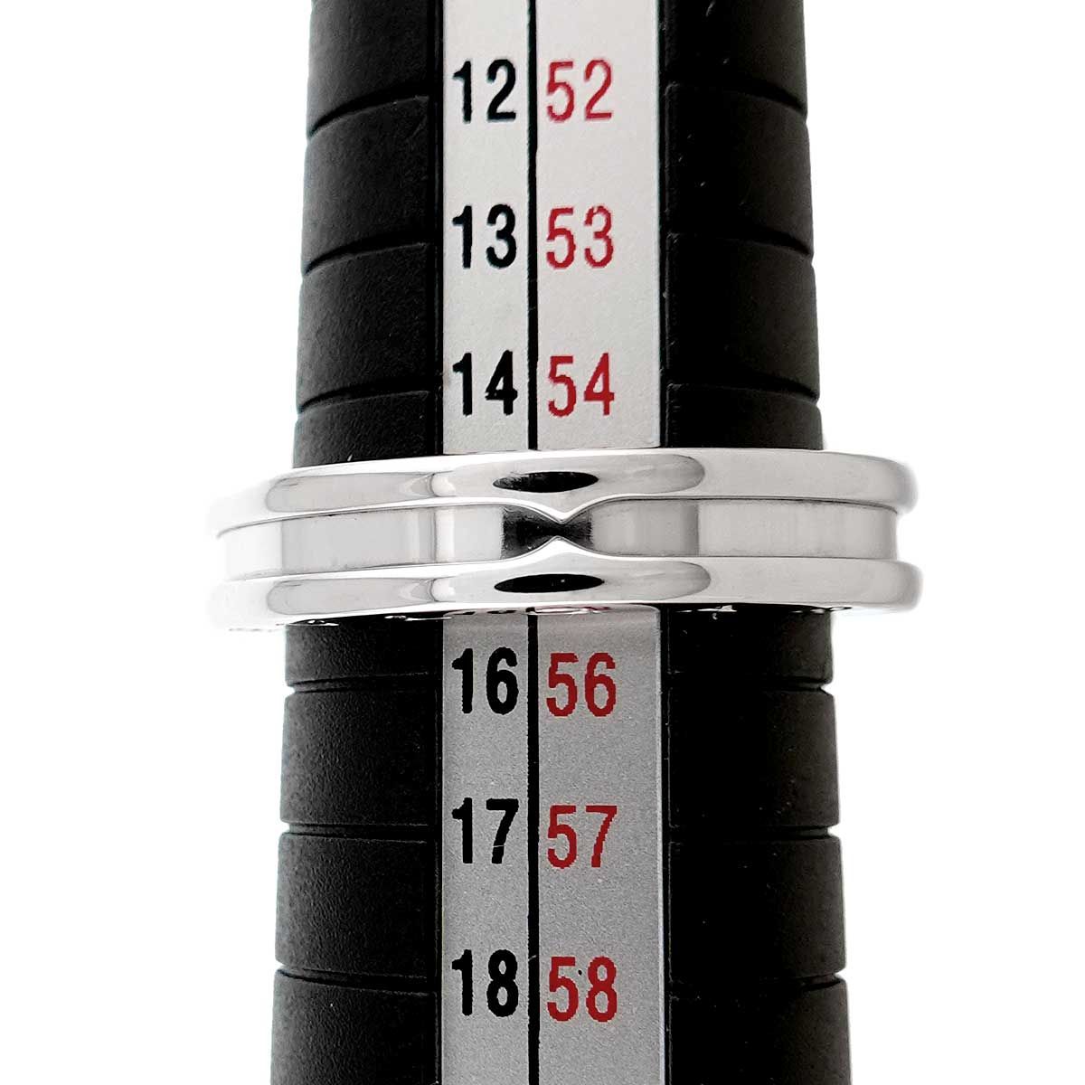 Bvlgari Band 55 Ring 18k WG White Gold — view 5