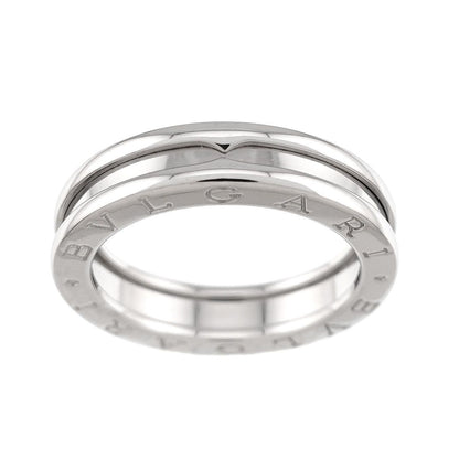 Bvlgari Band 55 Ring 18k WG White Gold — view 2