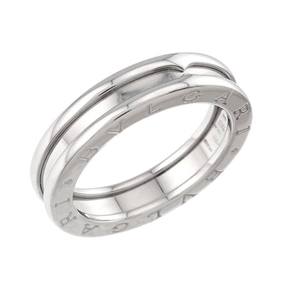 Bvlgari Band 55 Ring 18k WG White Gold — view 4