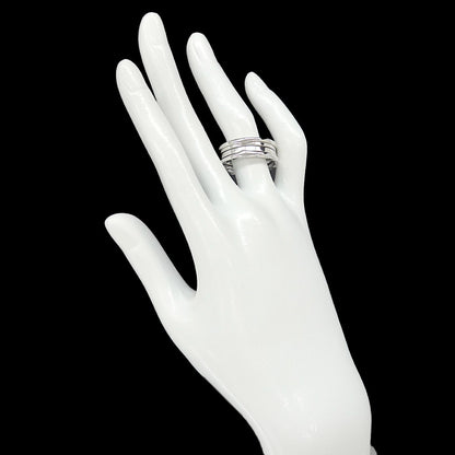 Bvlgari Band 62 Ring 18k WG White Gold — view 6