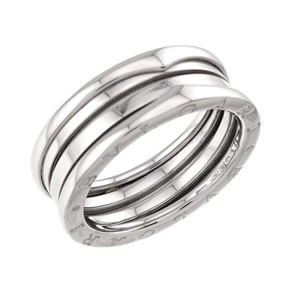 Bvlgari Band 62 Ring 18k WG White Gold — view 4