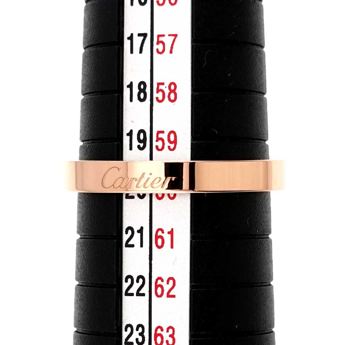 Cartier C de Cartier 60 Ring 18k PG Pink Gold 750 — view 6