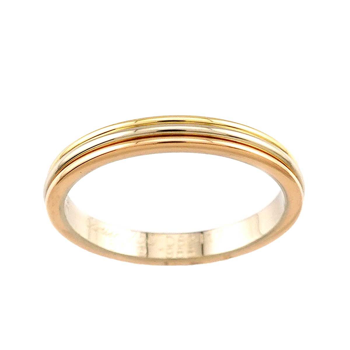 Cartier Vendome 57 Ring 18k YG WG PG Suri Gold 750 — view 2