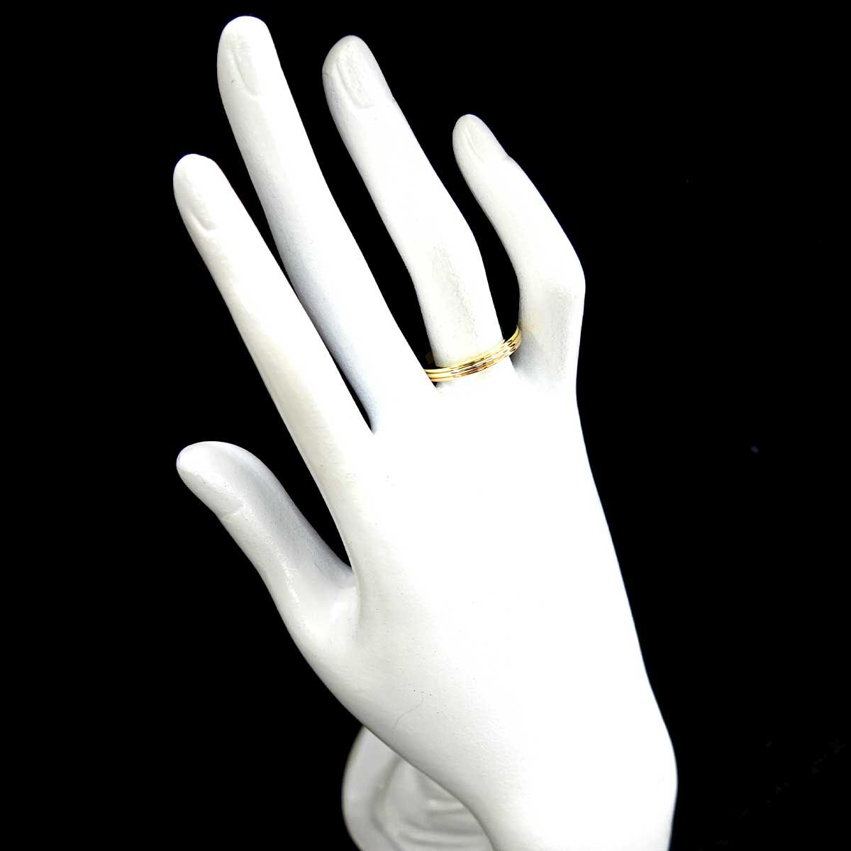 Cartier Vendome 57 Ring 18k YG WG PG Suri Gold 750 — view 6