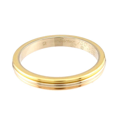 Cartier Vendome 57 Ring 18k YG WG PG Suri Gold 750 — view 3