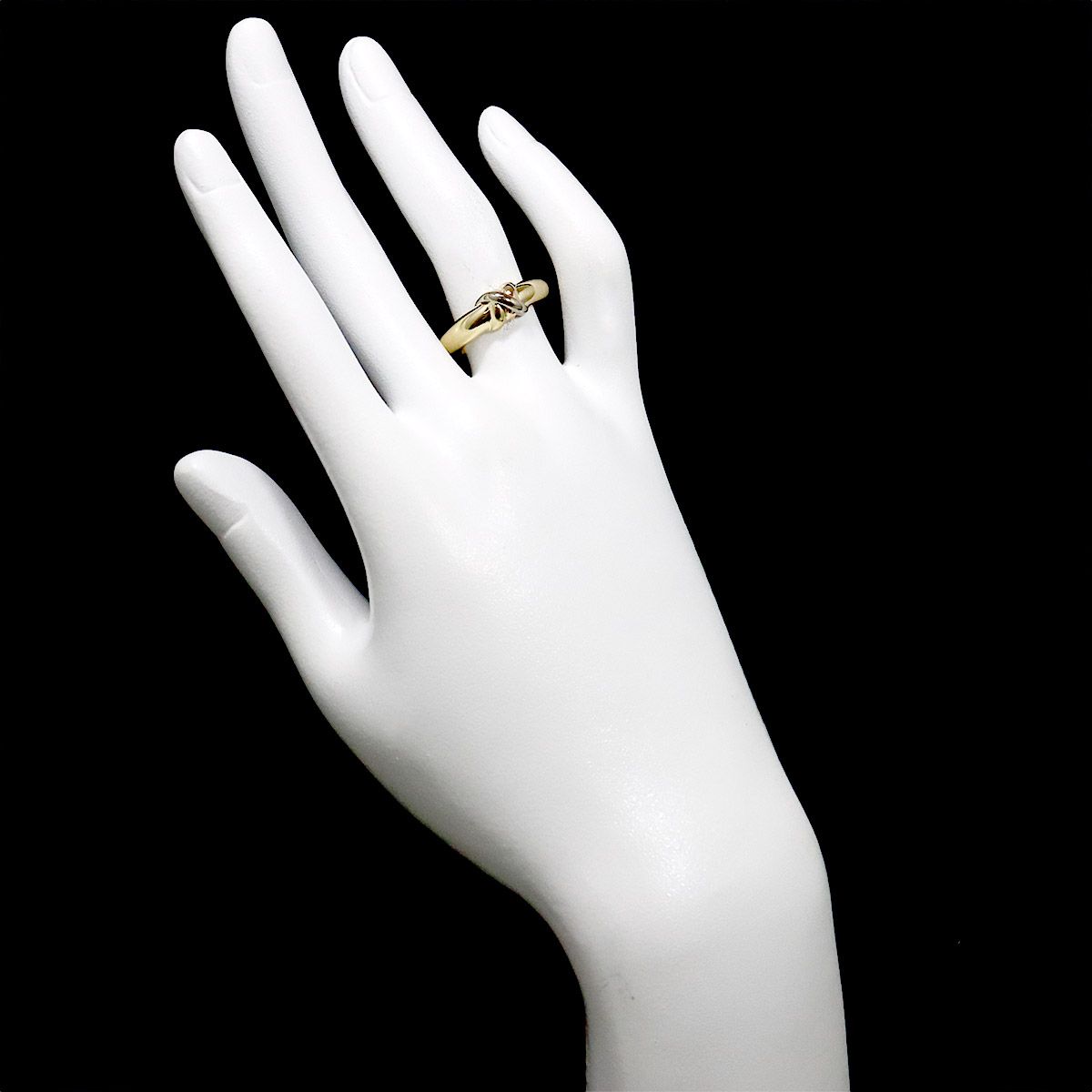 Cartier Red 52 Ring 18k YG WG PG Suri Gold Trinity — view 7