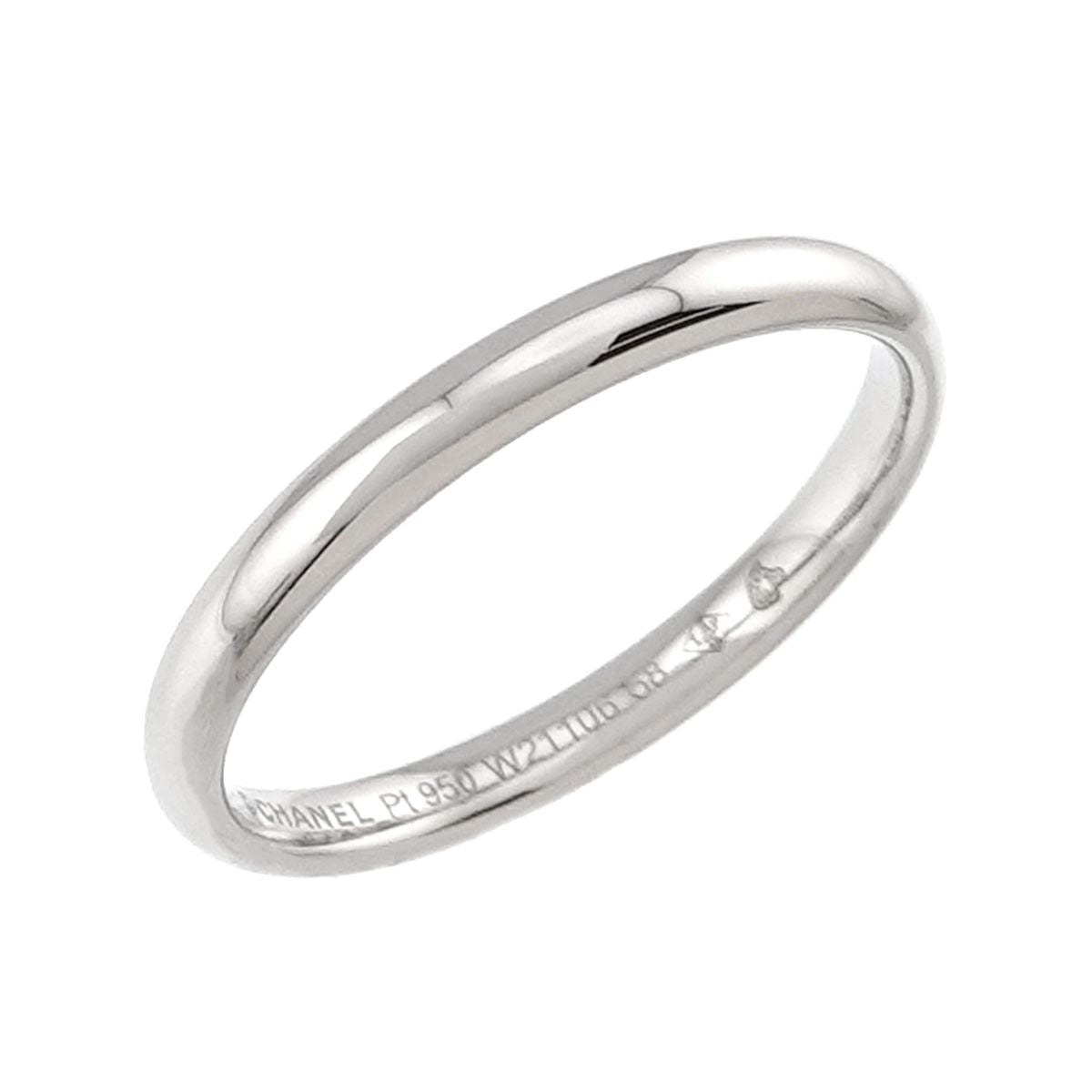 Chanel John Parisian 58 Ring Pt Platinum — view 4