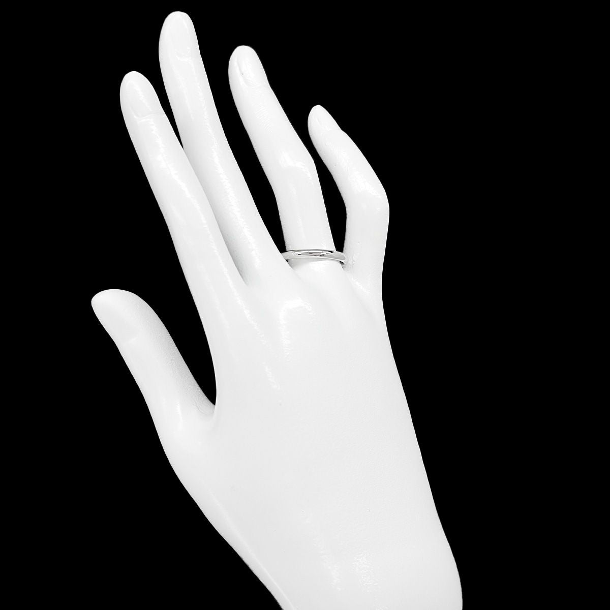 Chanel John Parisian 58 Ring Pt Platinum — view 6