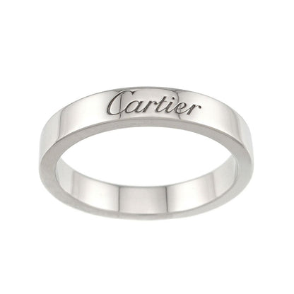 Cartier C de Cartier 48 Ring Pt Platinum Diamond — view 2
