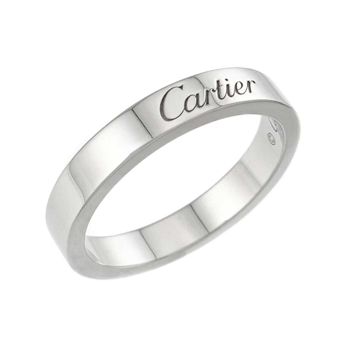 Cartier C de Cartier 48 Ring Pt Platinum Diamond — view 5