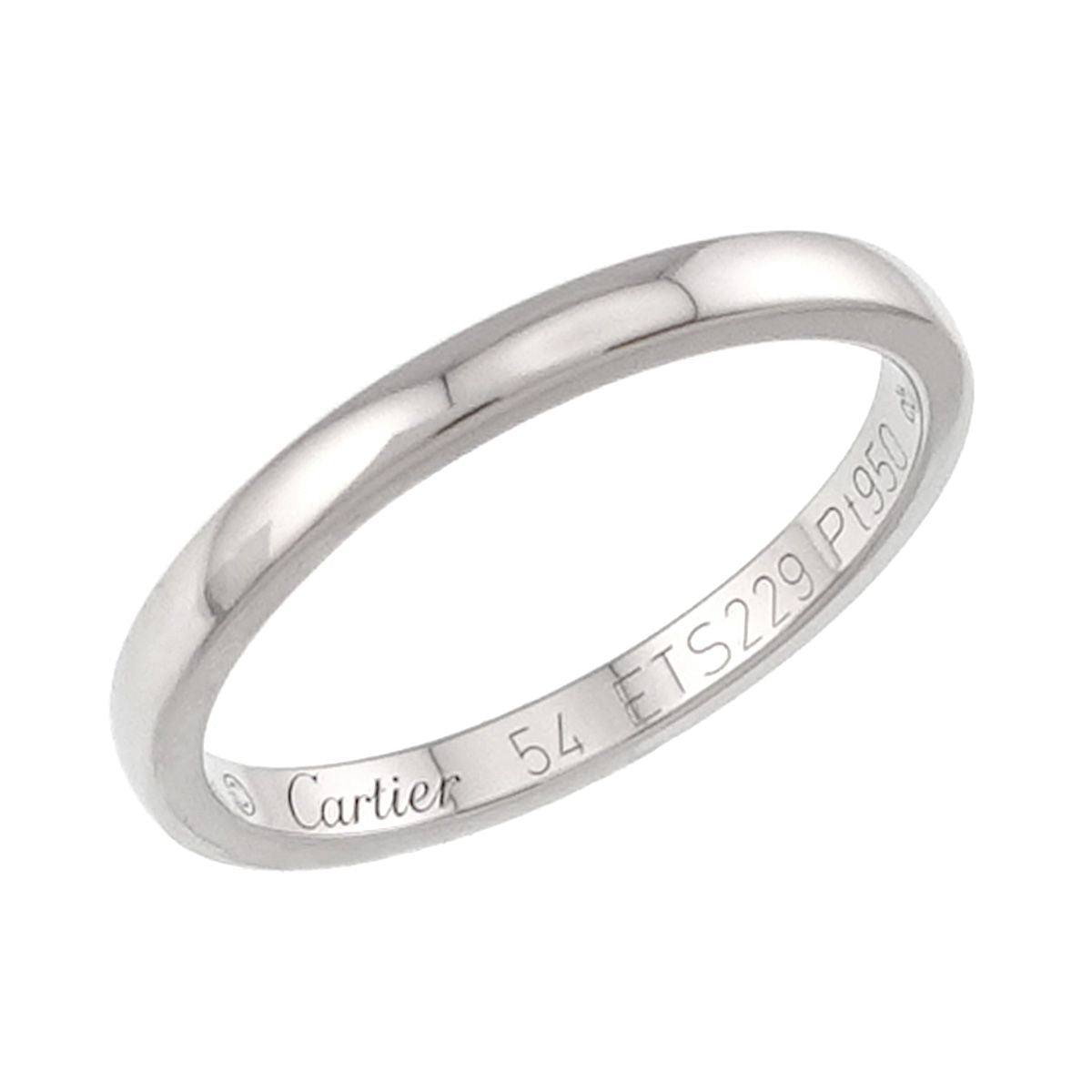 Cartier Ballerina 54 Ring 2 Pt Platinum Ballerine — view 5