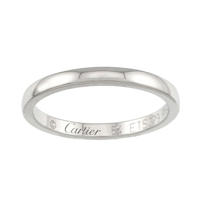 Cartier Ballerina 54 Ring 2 Pt Platinum Ballerine — view 2