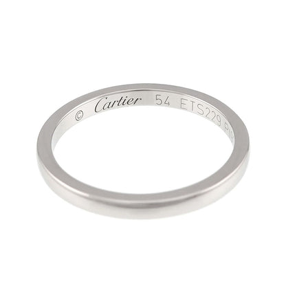 Cartier Ballerina 54 Ring 2 Pt Platinum Ballerine — view 3
