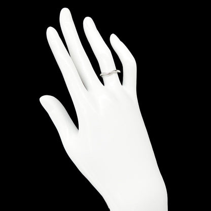 Tiffany & Co Curved Band Ring Pt Platinum — view 6