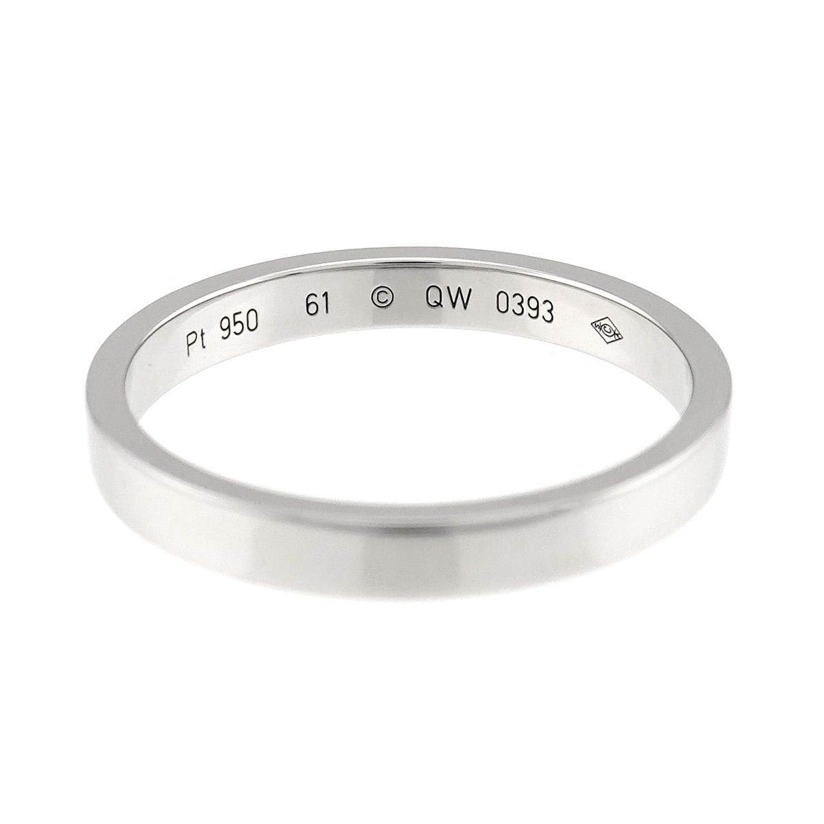 Cartier C de Cartier 61 Ring Pt Platinu — view 3