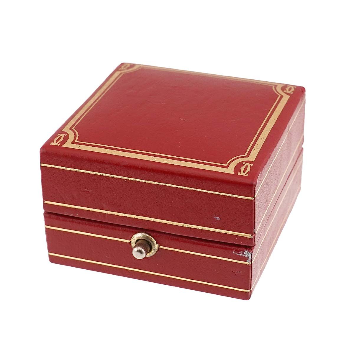 Cartier Trinity 51 Ring 18k YG WG PG Triple Strand Suri Gold 750 — view 8