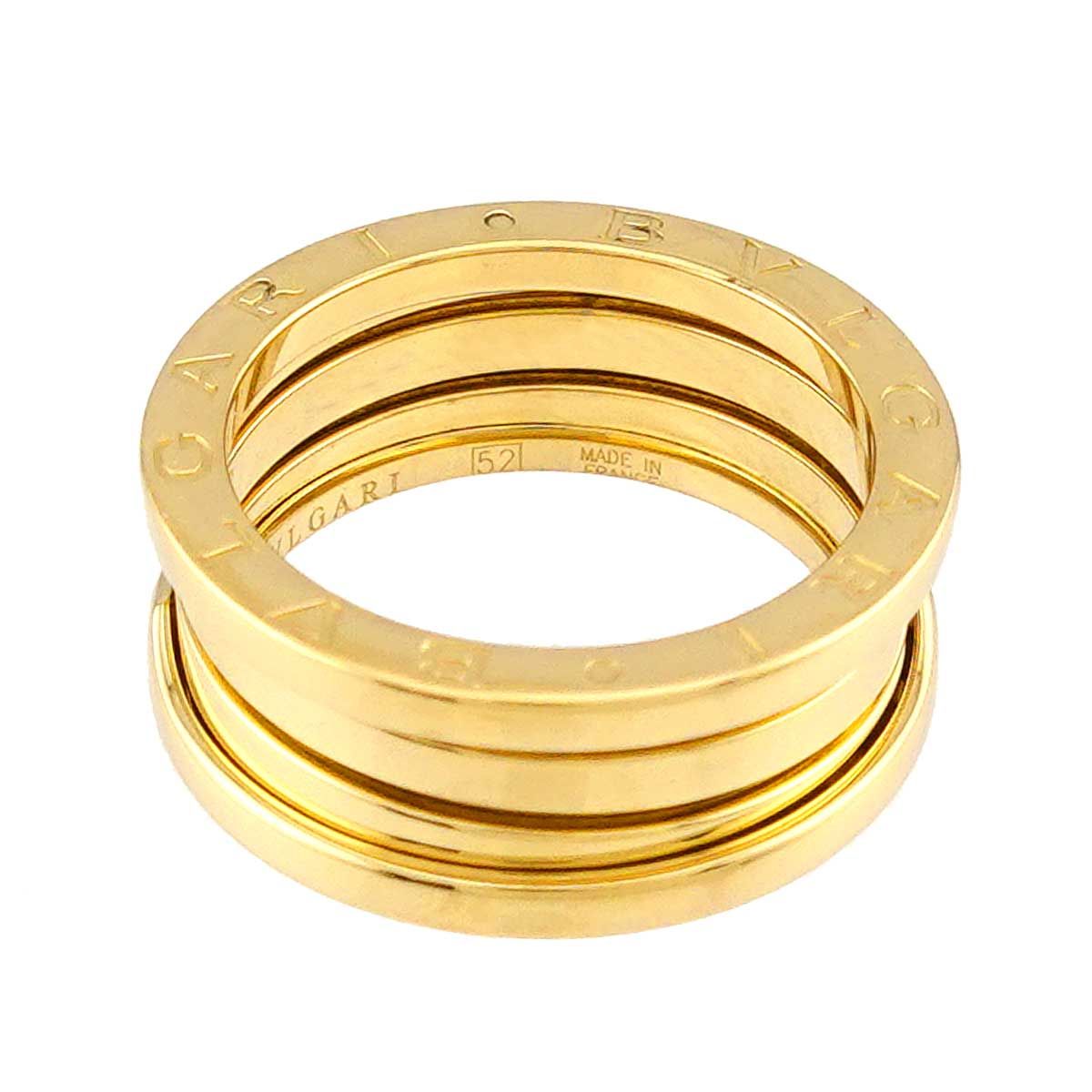 Bvlgari Band 52 Ring 18k YG Yellow Gold — view 4