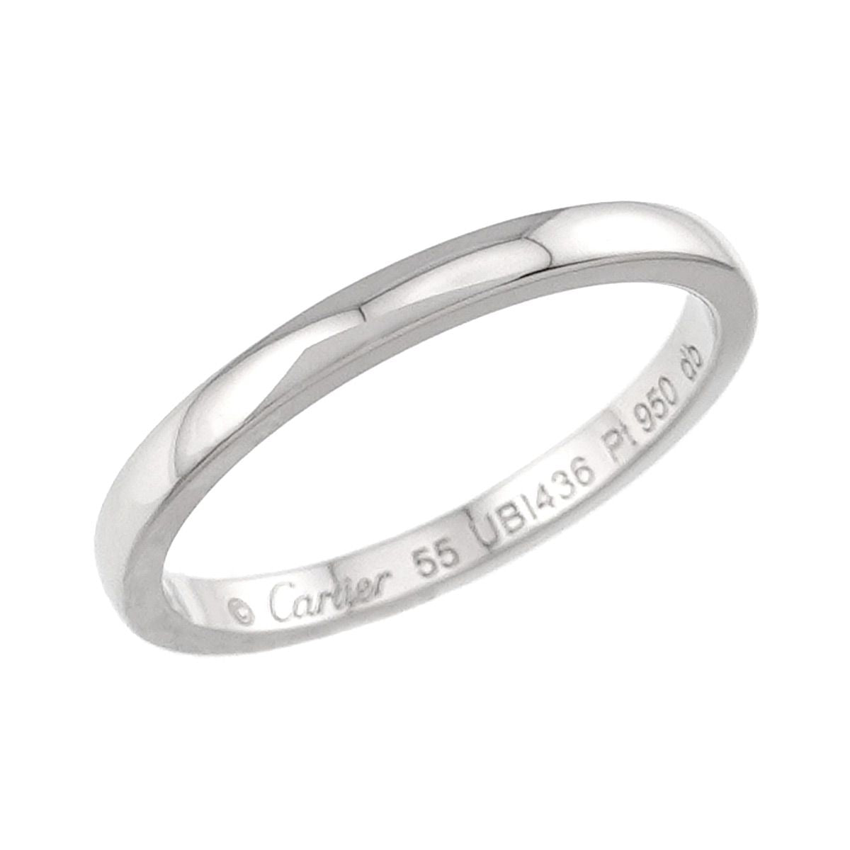 Cartier Classic 55 Ring Pt Platinum — view 4