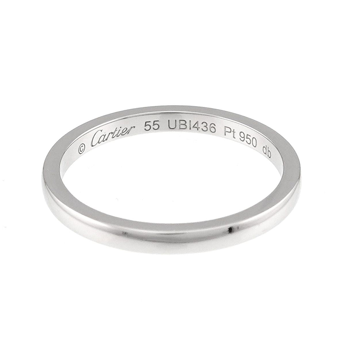 Cartier Classic 55 Ring Pt Platinum — view 3