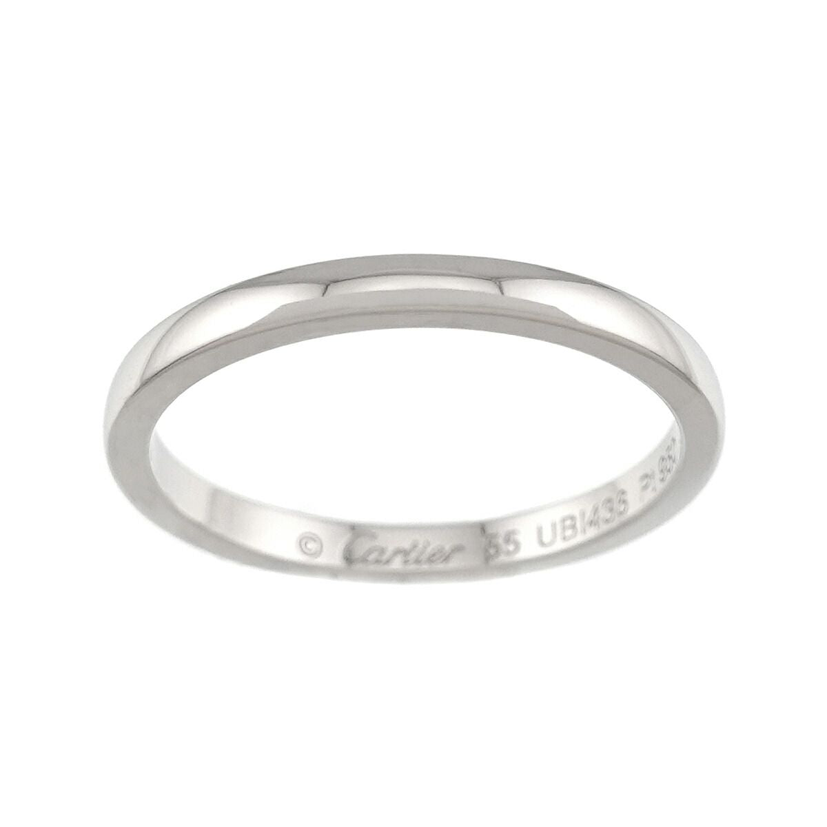 Cartier Classic 55 Ring Pt Platinum — view 2