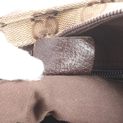 Gucci GG Canvas Sherry Line Leather Tote Shoulder Business Document — view 9