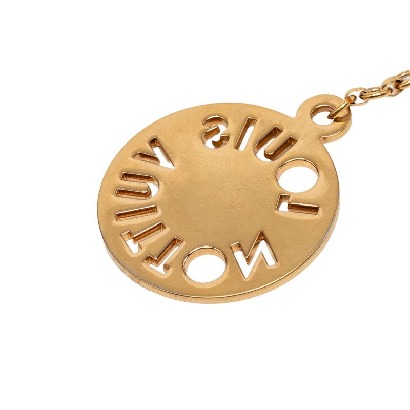 Louis Vuitton Porte Cles Taysienne Bag Charm Key Holder Gold Gray Plated — view 3