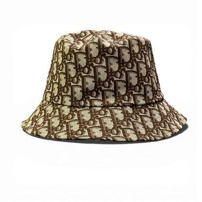 Dior Leopard Trotter Reversible Bucket Hat Brown Beige — view 5