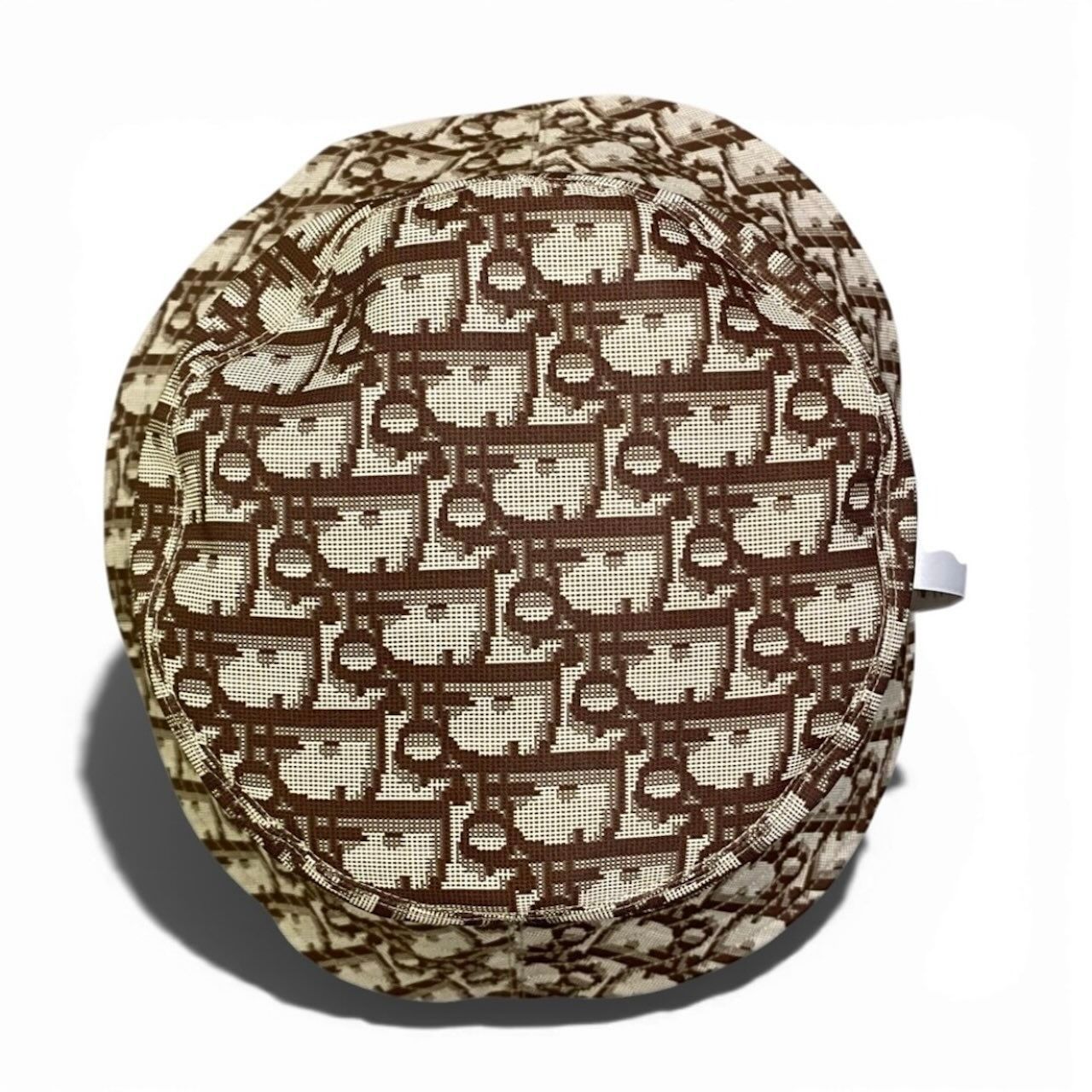 Dior Leopard Trotter Reversible Bucket Hat Brown Beige — view 4