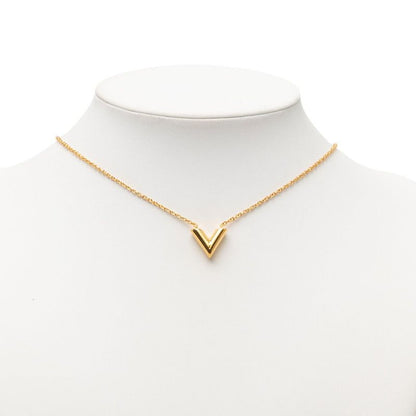 Louis Vuitton Essential Necklace Gold Plated — view 7