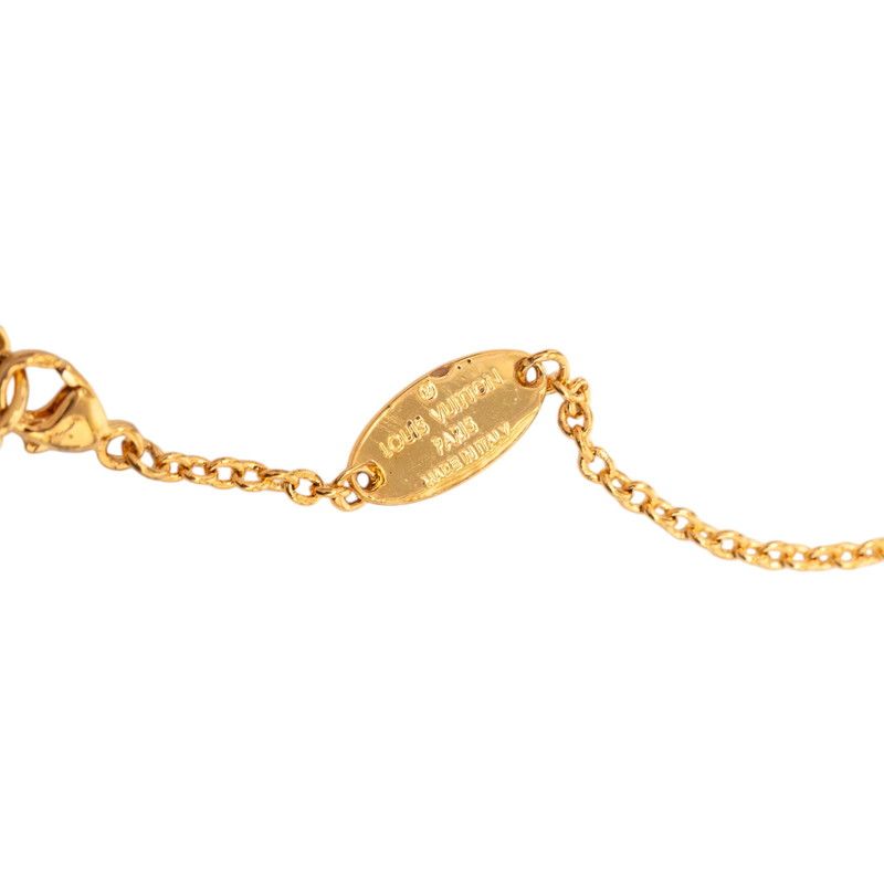 Louis Vuitton Essential Necklace Gold Plated — view 5