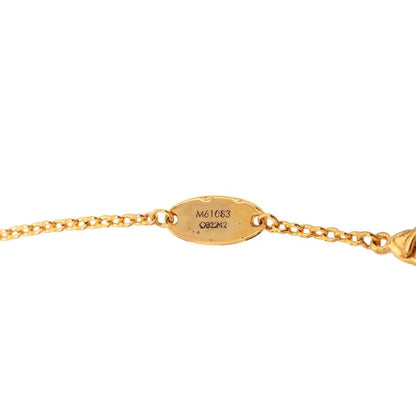 Louis Vuitton Essential Necklace Gold Plated — view 6