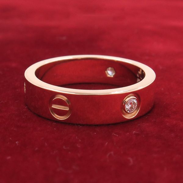 Cartier Love Ring Half Diamond — view 3