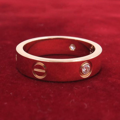 Cartier Love Ring Half Diamond — view 3