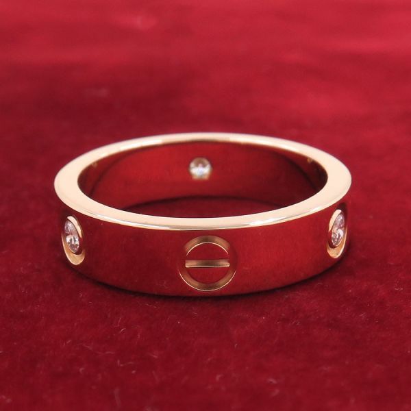 Cartier Love Ring Half Diamond — view 4