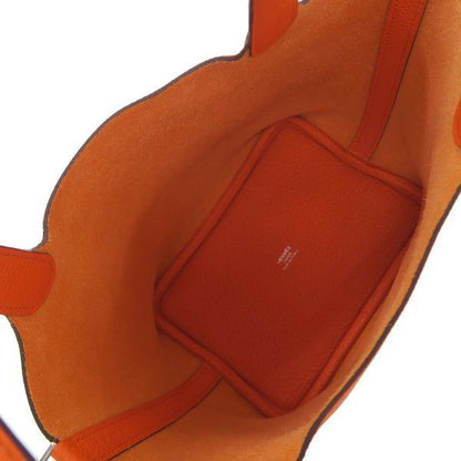 Hermes Picotin Lock Handbag Orange — view 2