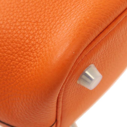 Hermes Picotin Lock Handbag Orange — view 6