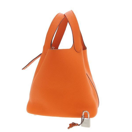 Hermes Picotin Lock Handbag Orange