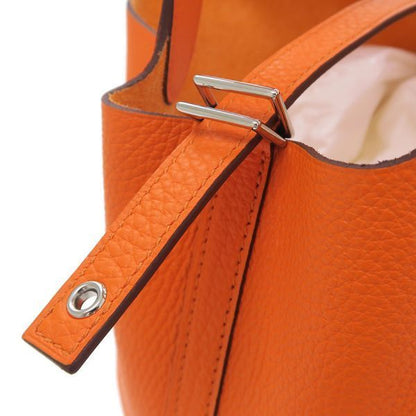 Hermes Picotin Lock Handbag Orange — view 5