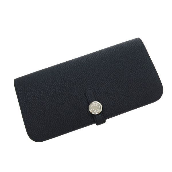 Hermes Dogon Wallet Black
