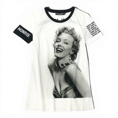 Dolce & Gabbana Marilyn Monroe T-Shirt Cotton Short Sleeve — view 2