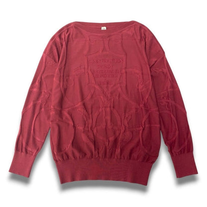 Hermes L'instrvction Imperial Studies Jacquard Embroidery Knit Sweater — view 2
