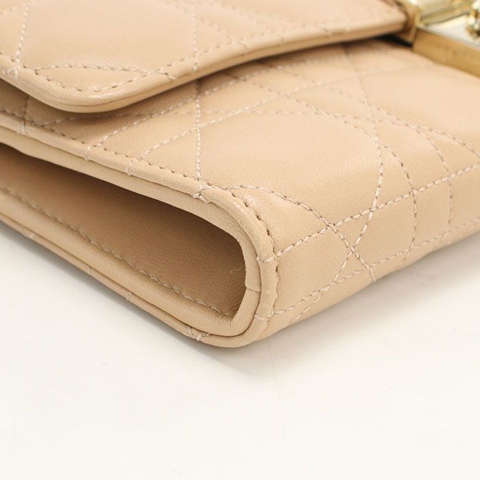 Dior Chain Wallet Lambskin — view 6
