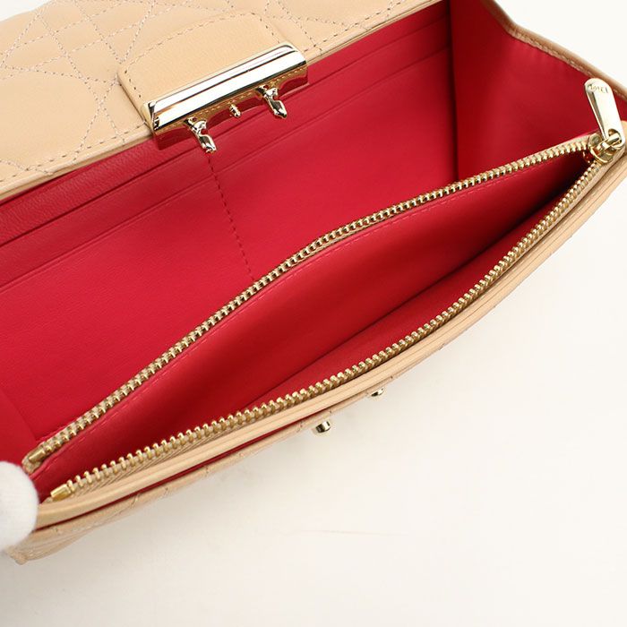 Dior Chain Wallet Lambskin — view 4