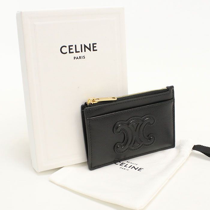 Celine Triomphe Coin Case Calf