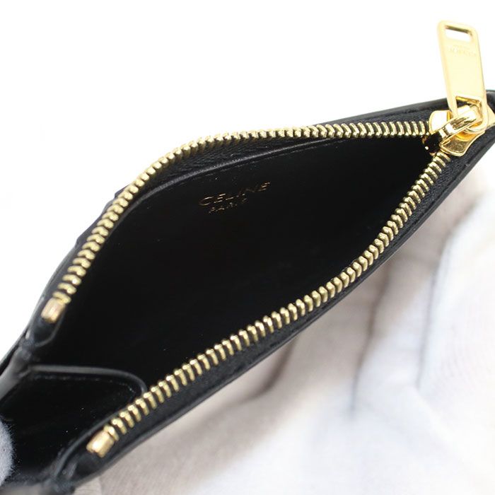 Celine Triomphe Coin Case Calf — view 3