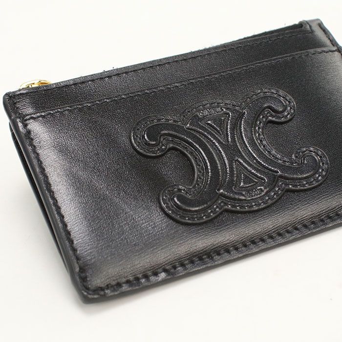 Celine Triomphe Coin Case Calf — view 4