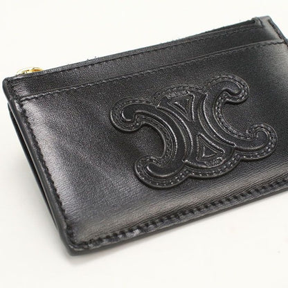 Celine Triomphe Coin Case Calf — view 4