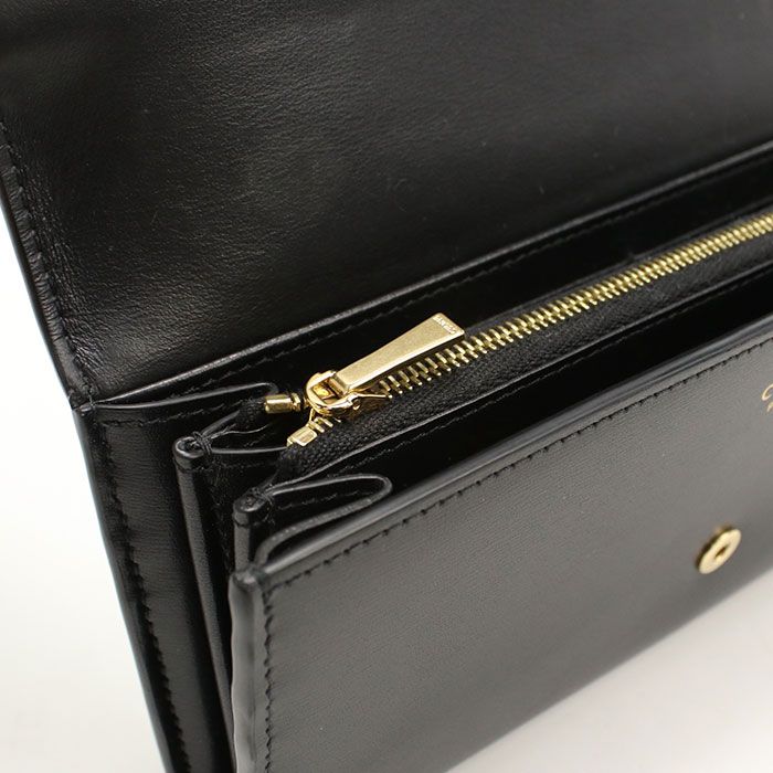Celine Wallet Bifold Triomphe with Coin Purse Leather — view 5